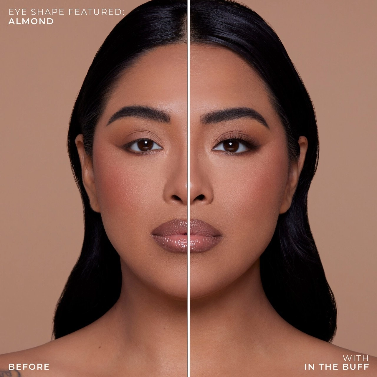 Lilly Lashes Everyday Faux Mink Brown Blended In The Buff Flare Lash - Image 11