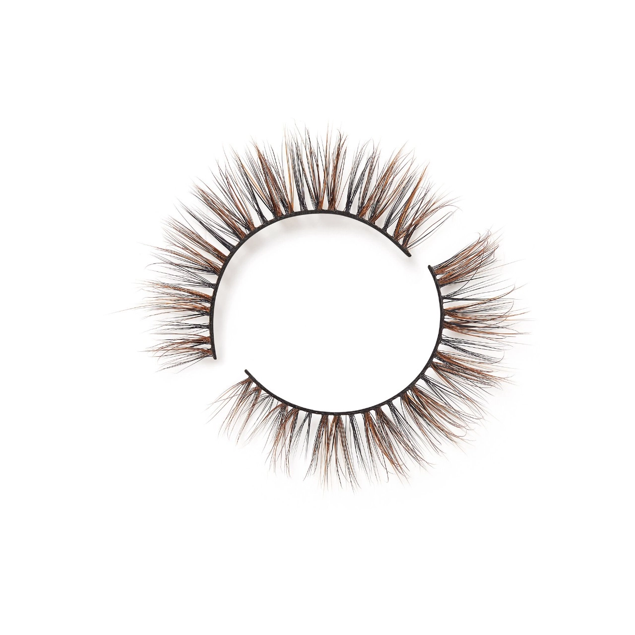 Lilly Lashes Everyday Faux Mink Brown Blended In The Buff Flare Lash - Image 3
