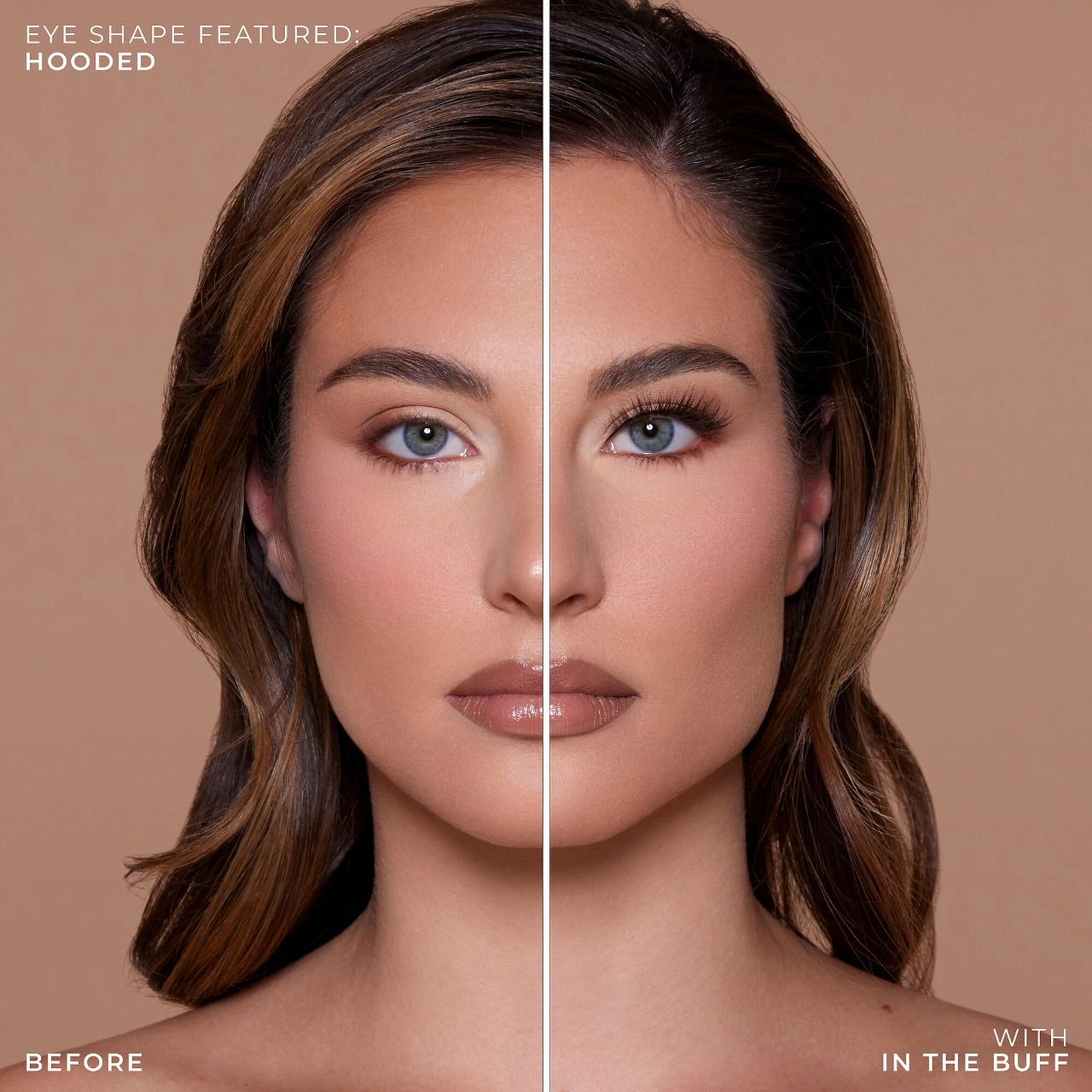 Lilly Lashes Everyday Faux Mink Brown Blended In The Buff Flare Lash - Image 8