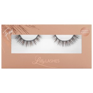 Lilly Lashes Everyday Faux Mink Brown Blended In The Buff Flare Lash