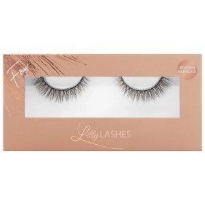 Lilly Lashes Everyday Faux Mink Brown Blended Flare Lash - Naked Color