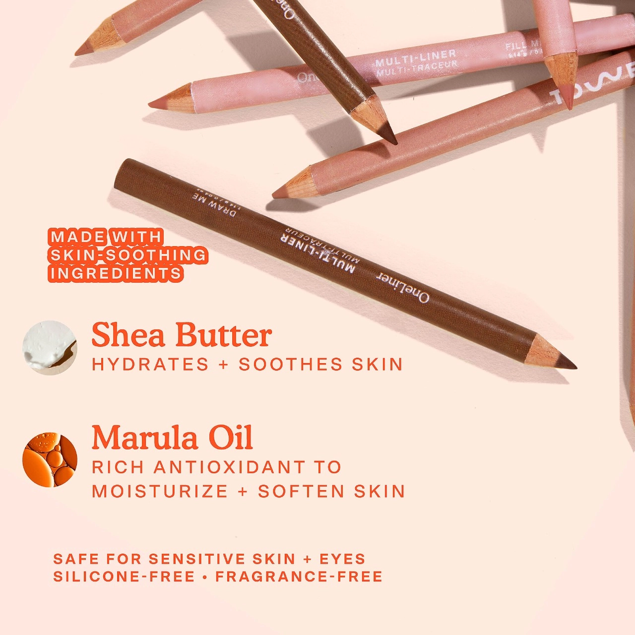 Tower 28 Beauty OneLiner Lip Liner + Eyeliner + Cheek Pencil Color: Work Of Art - Pinky Taupe - Image 5