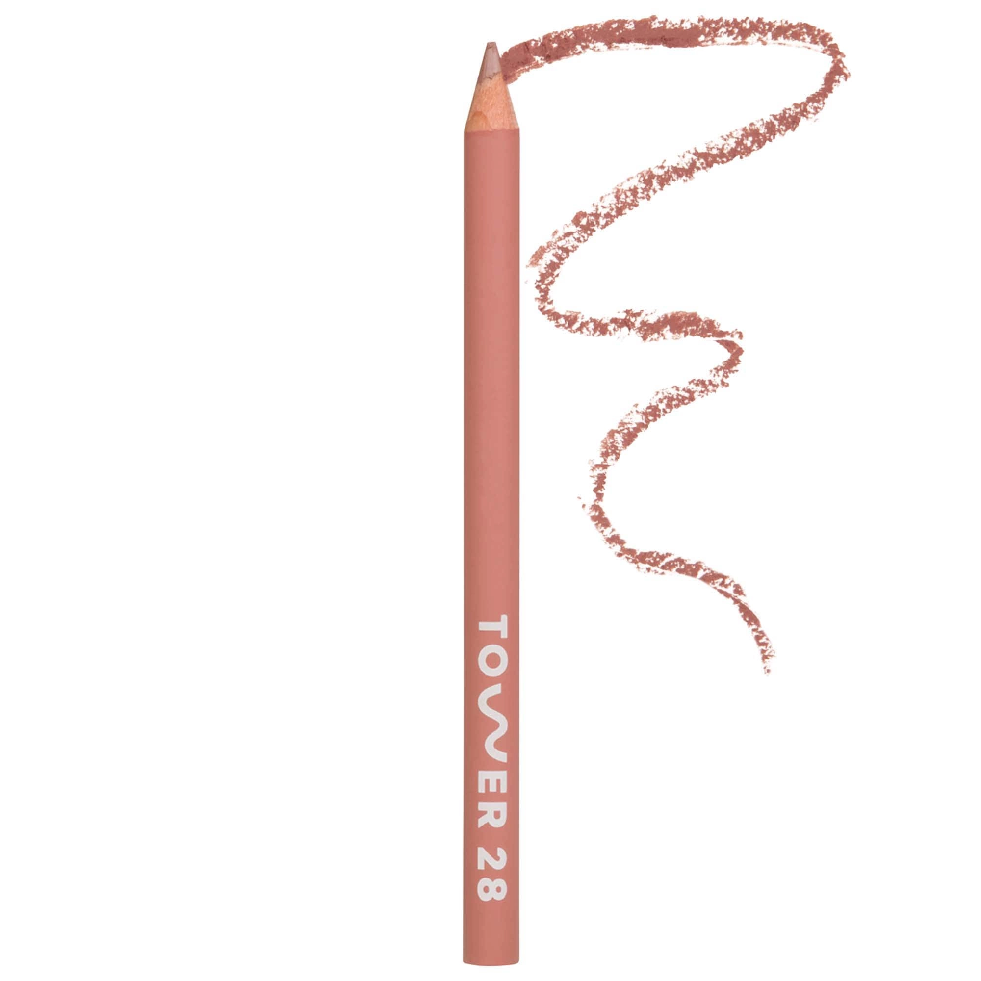 Tower 28 Beauty OneLiner Lip Liner + Eyeliner + Cheek Pencil Color: Work Of Art - Pinky Taupe