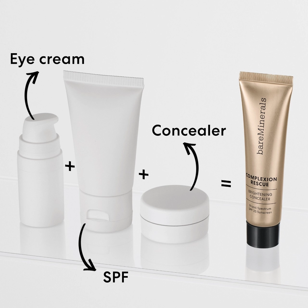 bareMinerals Complexion Rescue Brightening Concealer SPF 25 Color: Fair Opal 01 - Image 11