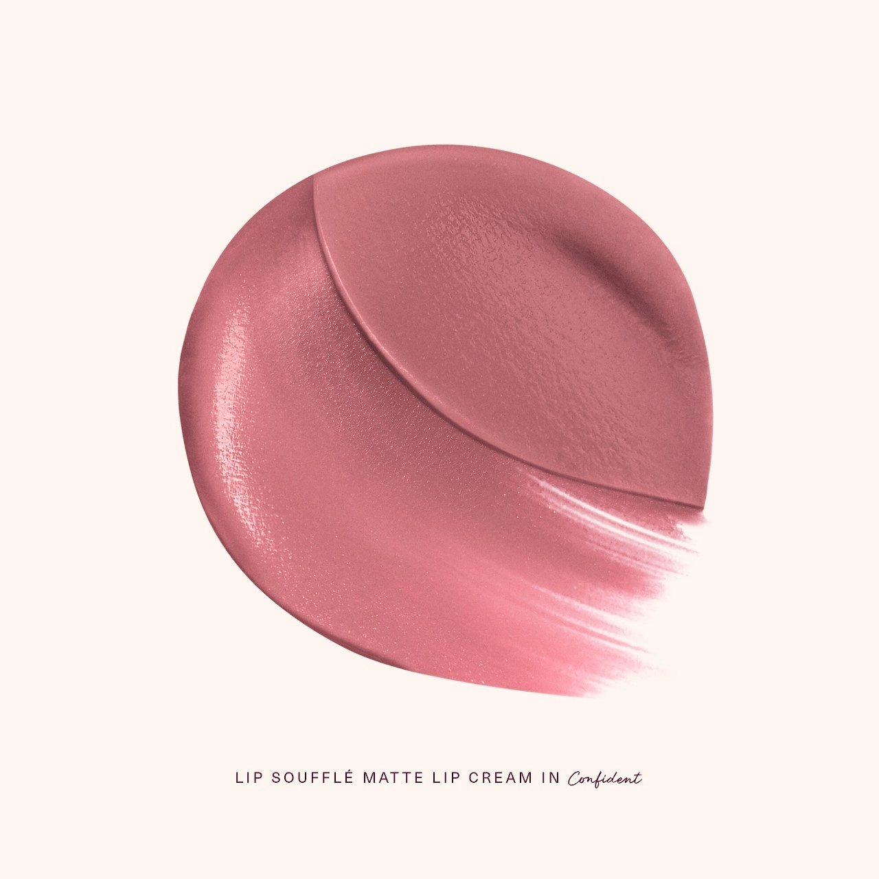 Rare Beauty Lip Soufflé Matte Cream Lipstick - Confident (Rose Mauve) - Image 5