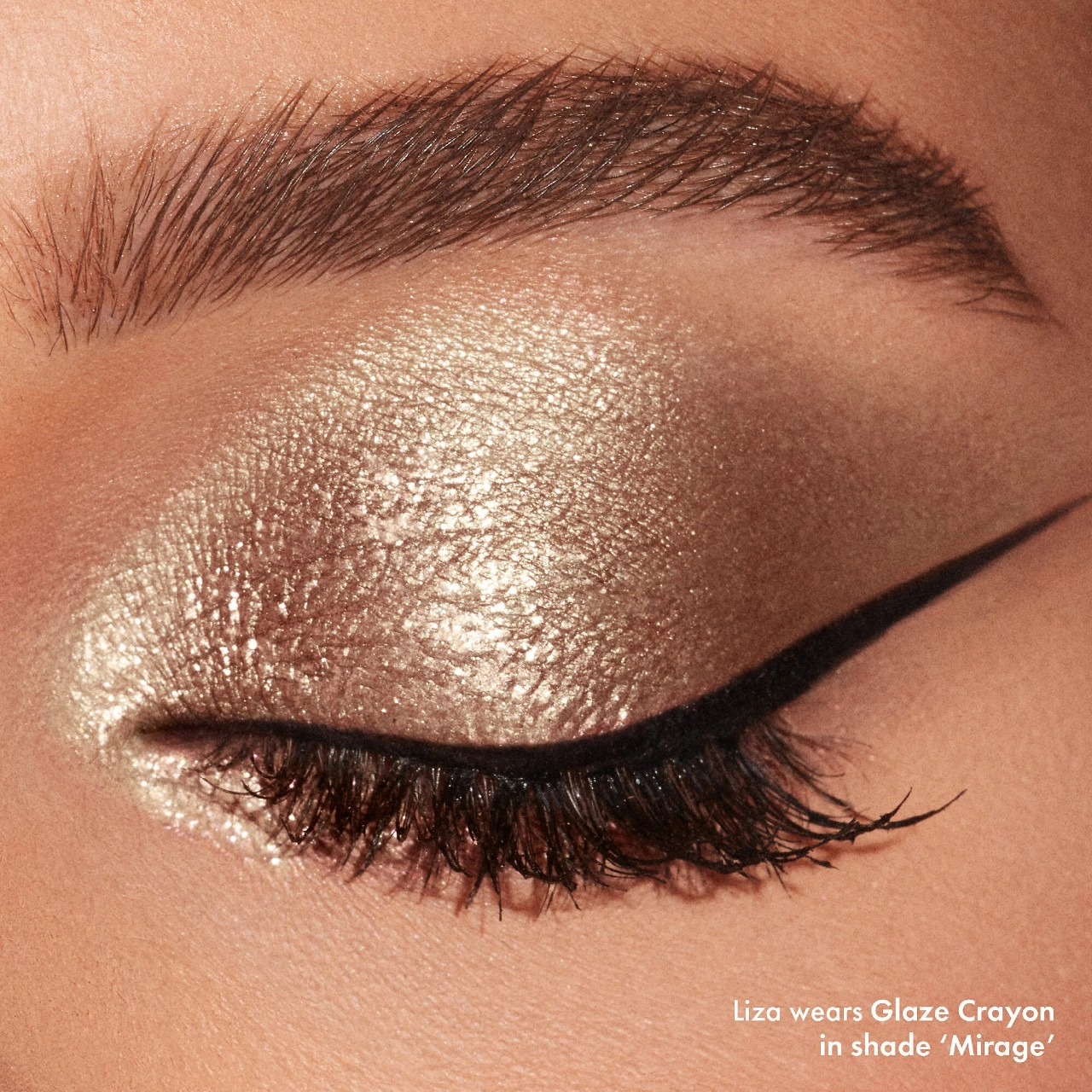 Iconic London Glaze Dual Ended Eyeshadow Crayon - Mirage Nude Bronze - Image 3