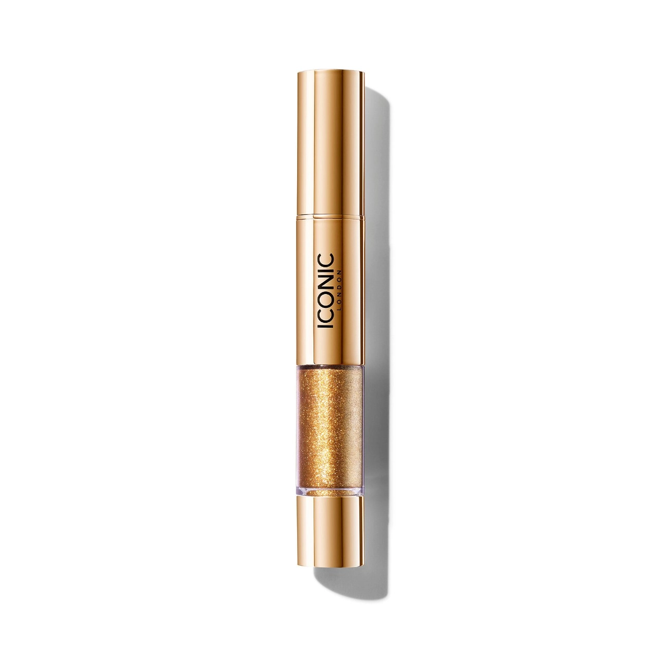 Iconic London Glaze Dual Ended Eyeshadow Crayon in Goddess - Gold with Antique Gold Glitter - Image 6