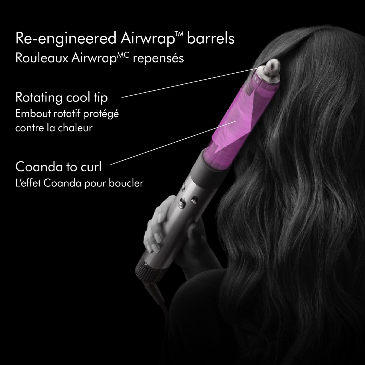 Dyson Airwrap™ Multi-Styler Complete in Fuchsia/Nickel - Image 7