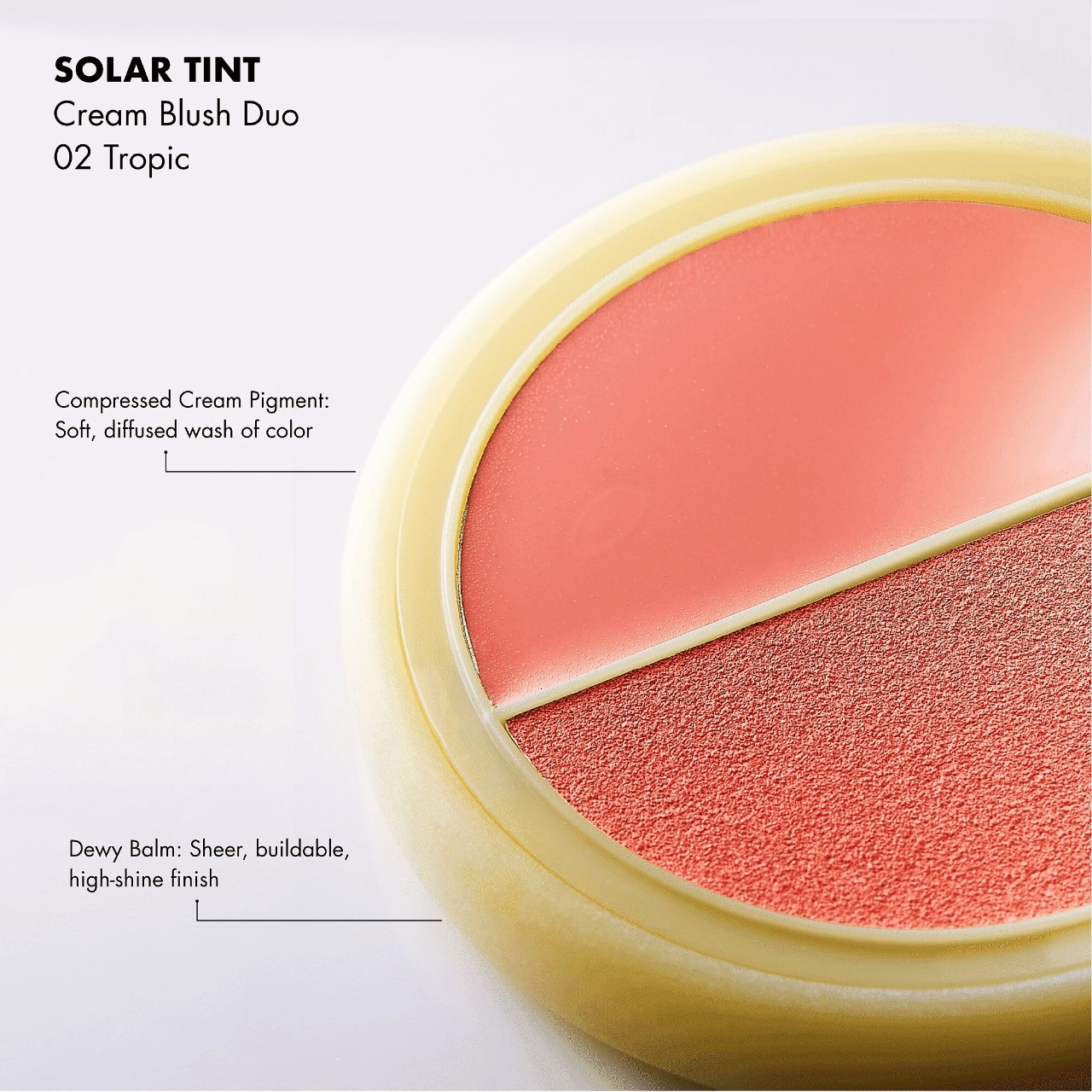 SIMIHAZE BEAUTY Solar Tint Cream Blush Duo - Tropic Peach - Image 4