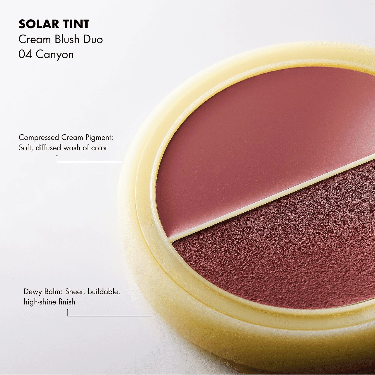 SIMIHAZE BEAUTY Solar Tint Cream Blush Duo - Color: Canyon Nude - Image 5