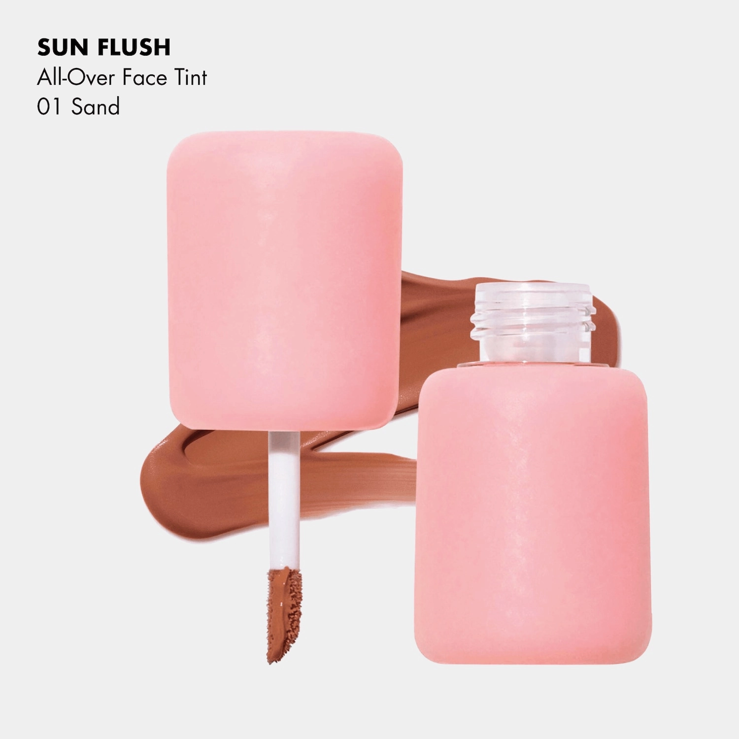 SIMIHAZE BEAUTY Sun Flush All-Over Face Tint Liquid Blush - Sand (Tan) - Image 3