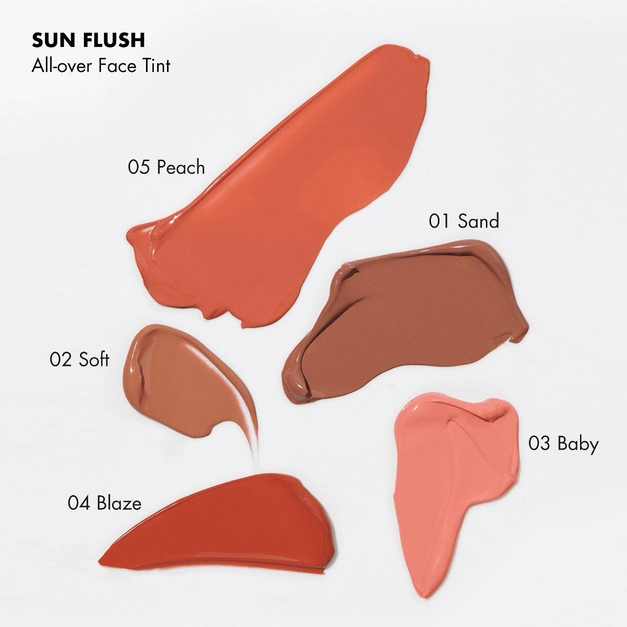 SIMIHAZE BEAUTY Sun Flush All-Over Face Tint Liquid Blush - Blaze (Orange) - Image 2