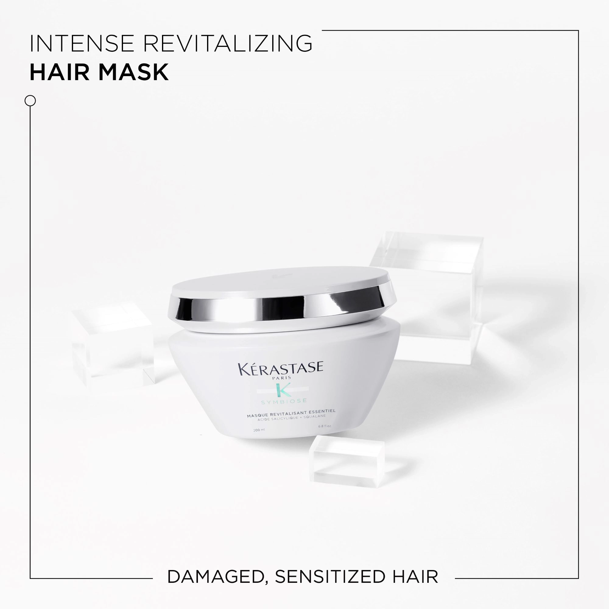 Kérastase Symbiose Deeply Hydrating Hair Mask for Damaged Hair 6.8 oz / 200 mL - Image 3