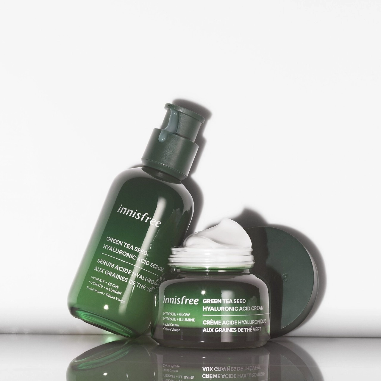 Innisfree Green Tea Hyaluronic Acid Hydrating Moisturizer 1.7 oz / 50 mL - Image 8