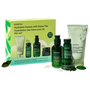 innisfree Hydration Heroes Green Tea Skincare Routine Set