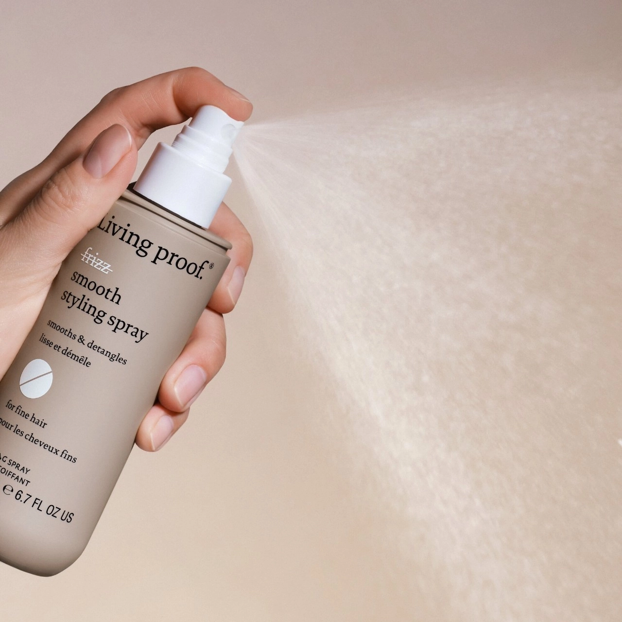 Living Proof No Frizz Smooth Styling Spray 6.7 oz / 200 mL - Image 5
