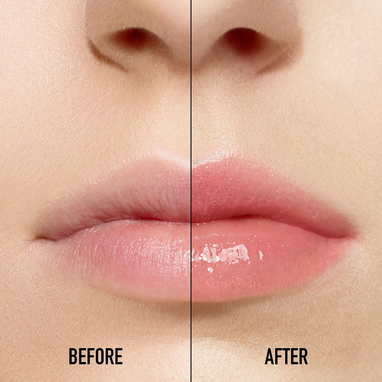 Dior Addict Lip Maximizer Plumping Gloss Color: 038 Rose Nude - Image 4