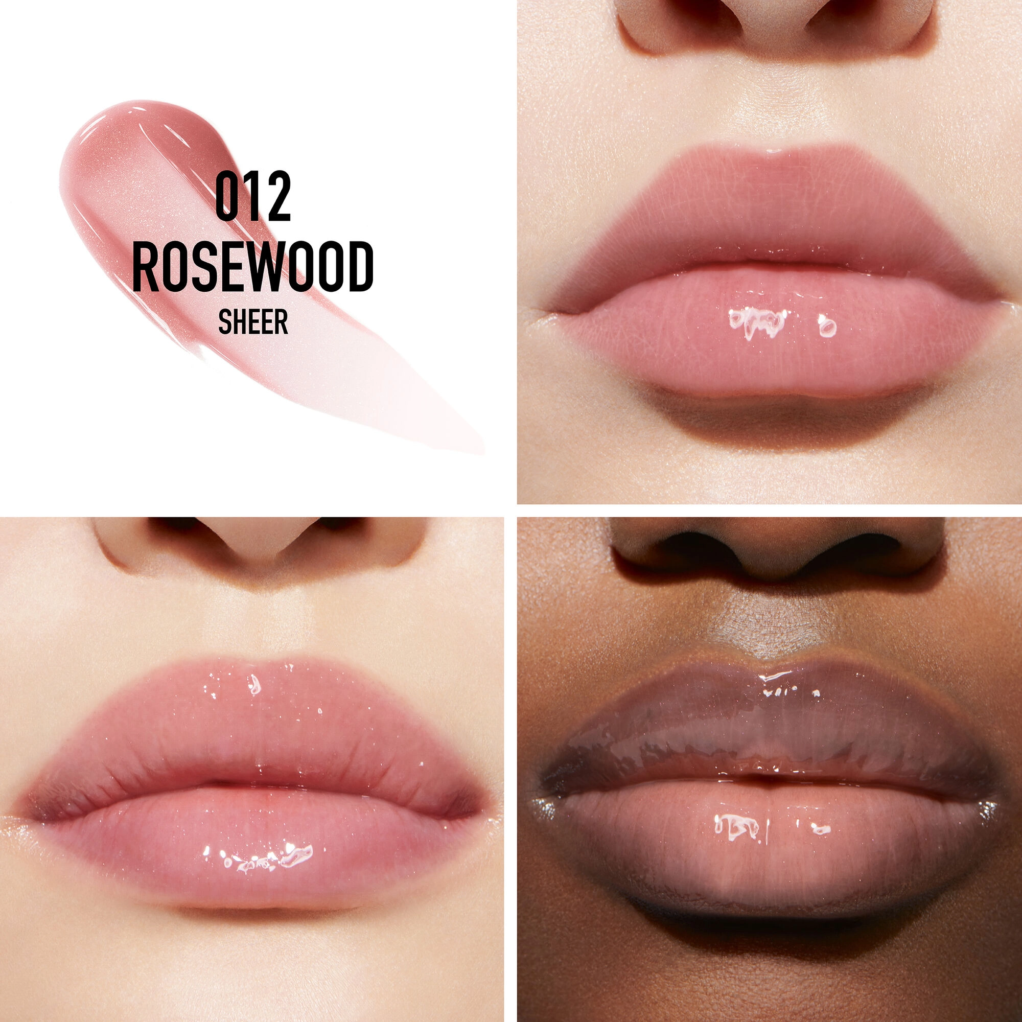 Dior Addict Lip Maximizer Plumping Gloss - 012 Rosewood - Image 3