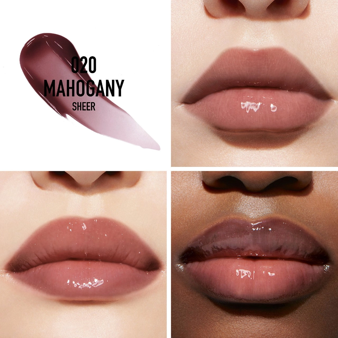 Dior Addict Lip Maximizer Plumping Gloss - Color: 020 Mahogany - Image 3