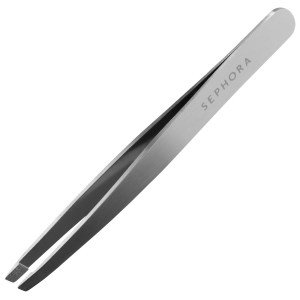 SEPHORA COLLECTION Slant Tweezer - Recyclable Packaging, Cruelty-Free, Stainless Steel