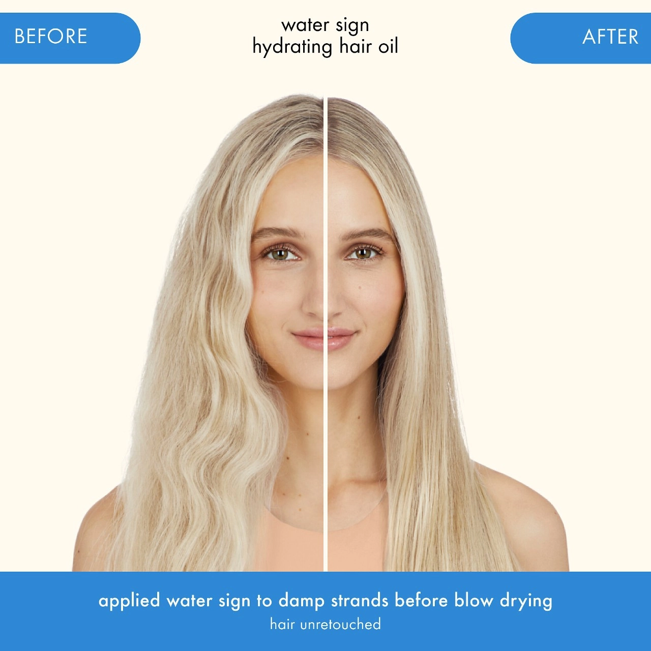 amika Water Sign Hydrating Hair Oil with Hyaluronic Acid - 1.7 oz / 50 mL - Image 4