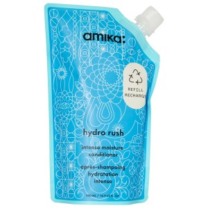 amika Hydro Rush Intense Moisture Conditioner with Hyaluronic Acid - 16.9 oz / 500 ml - Vegan