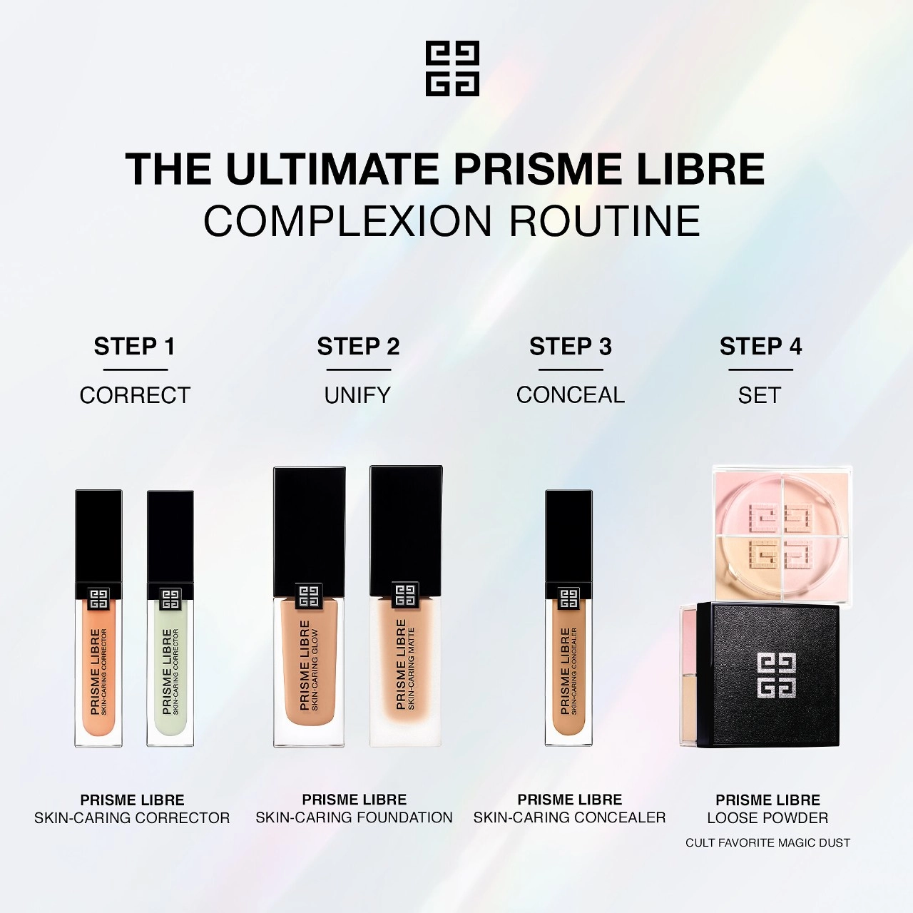 Givenchy Prisme Libre Skin-Caring 24H Hydrating + Radiant + Correcting Creamy Concealer N345 - Tan with Neutral Undertones - Image 10