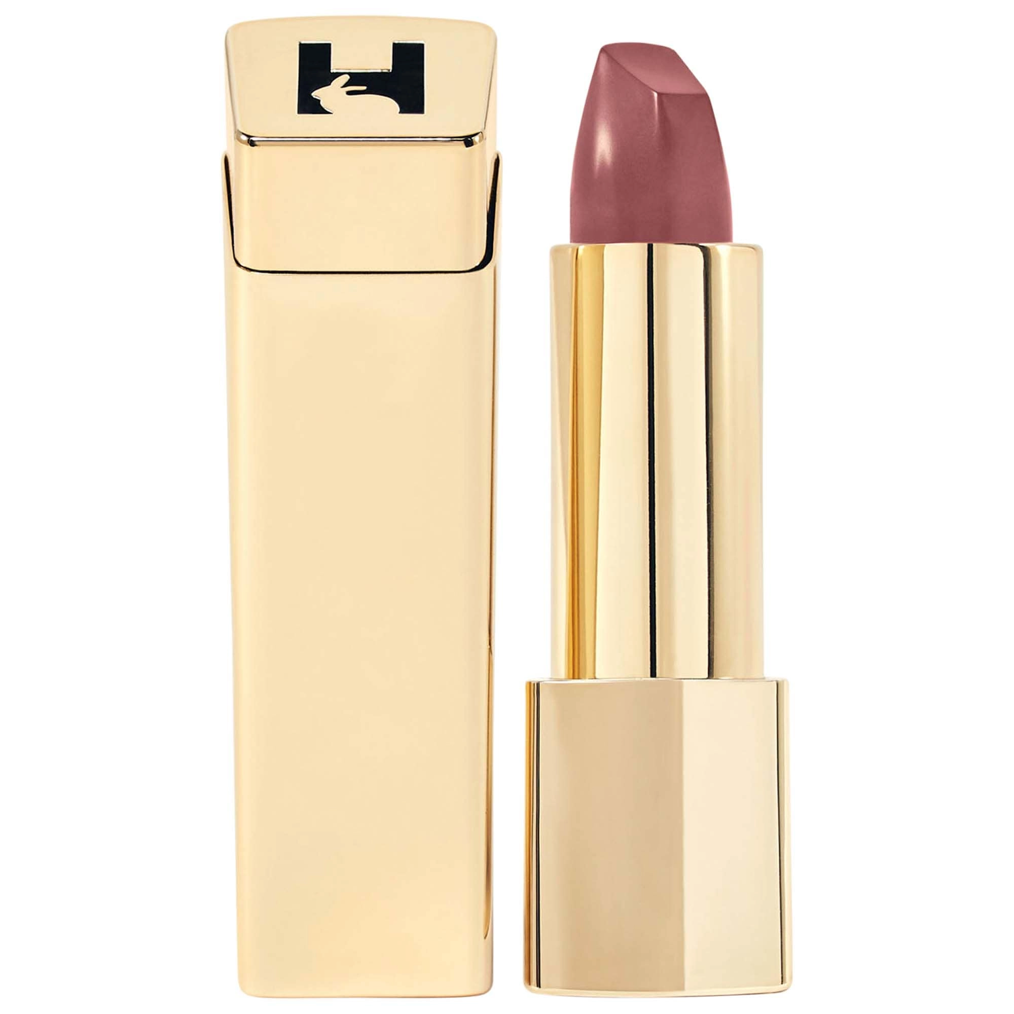 Hourglass Unlocked™ Satin Crème Lipstick in Dahlia 318 - Rosewood Vegan Stick Formula
