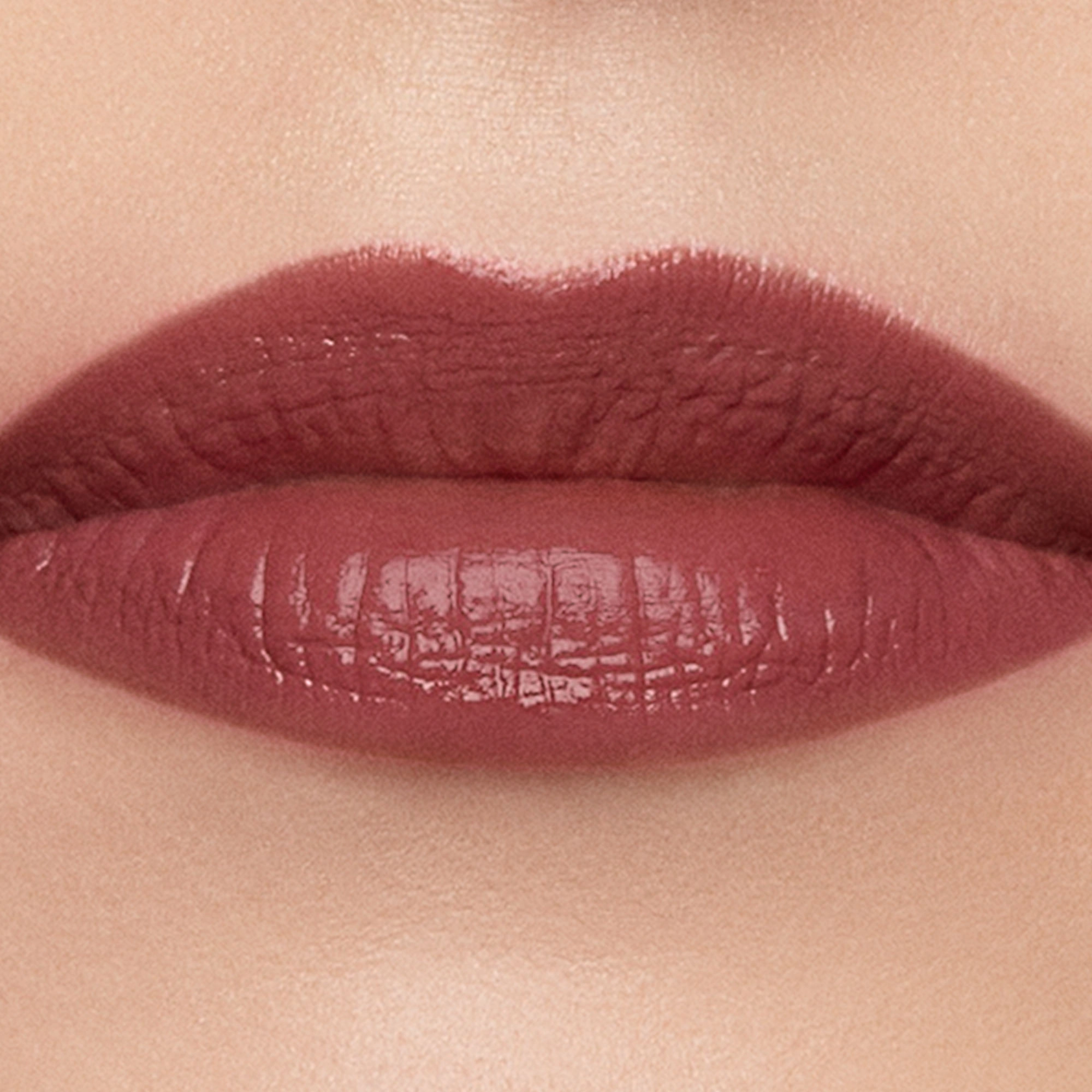 Hourglass Unlocked™ Satin Crème Lipstick in Tropic 332 - Rose Mauve Vegan Stick Formula - Image 8