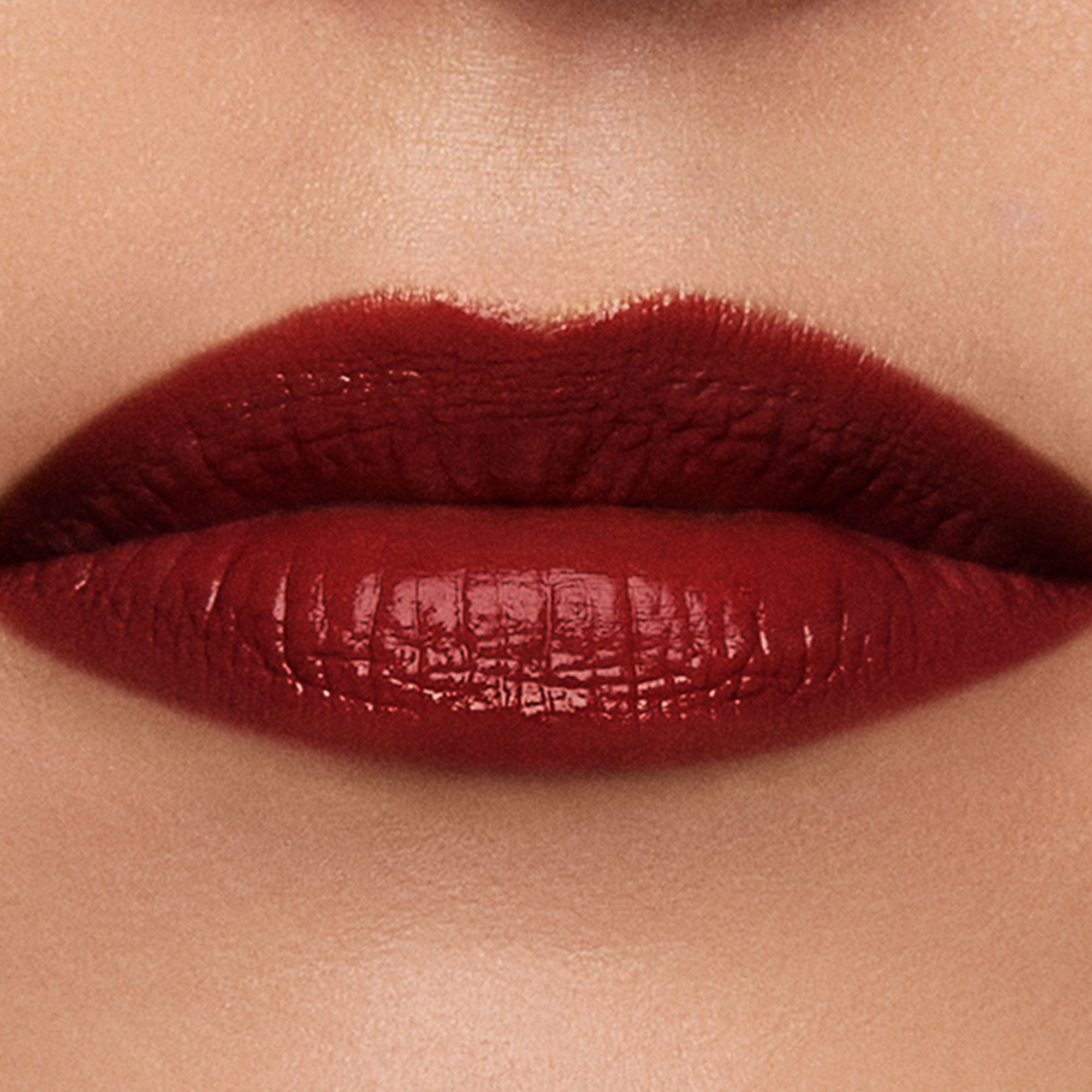 Hourglass Unlocked Satin Creme Lipstick - Red 0 - Image 5