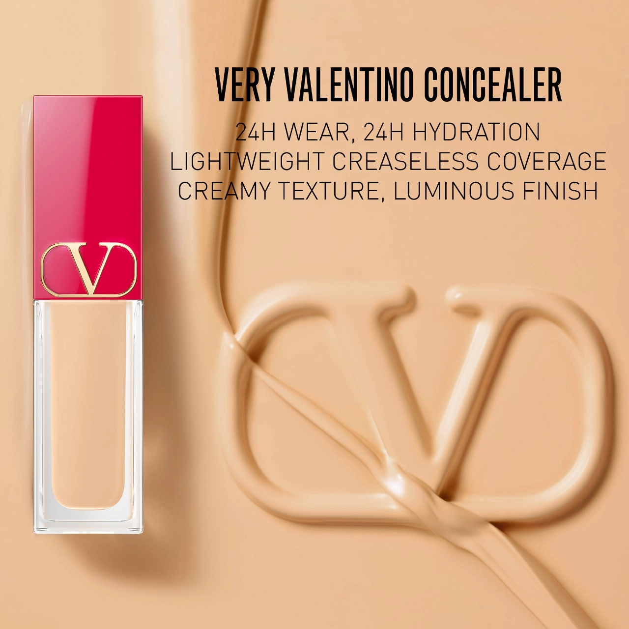 Valentino Very Valentino 24 Hour Wear Hydrating Concealer - Color: MN5 Medium to Medium-Deep - Image 9