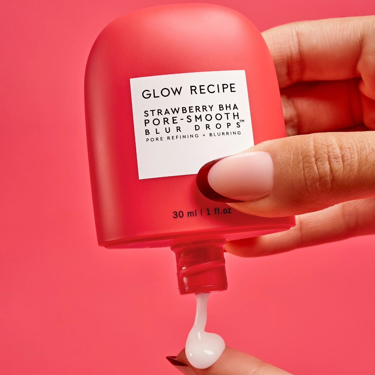 Glow Recipe Strawberry BHA Pore-Smooth Blur Drops 1 oz / 30 mL - Image 5