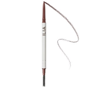 ILIA In Full Micro-Tip Eyebrow Pencil Color: Auburn - Natural Finish Clean for Strawberry Blonde to Red Hair