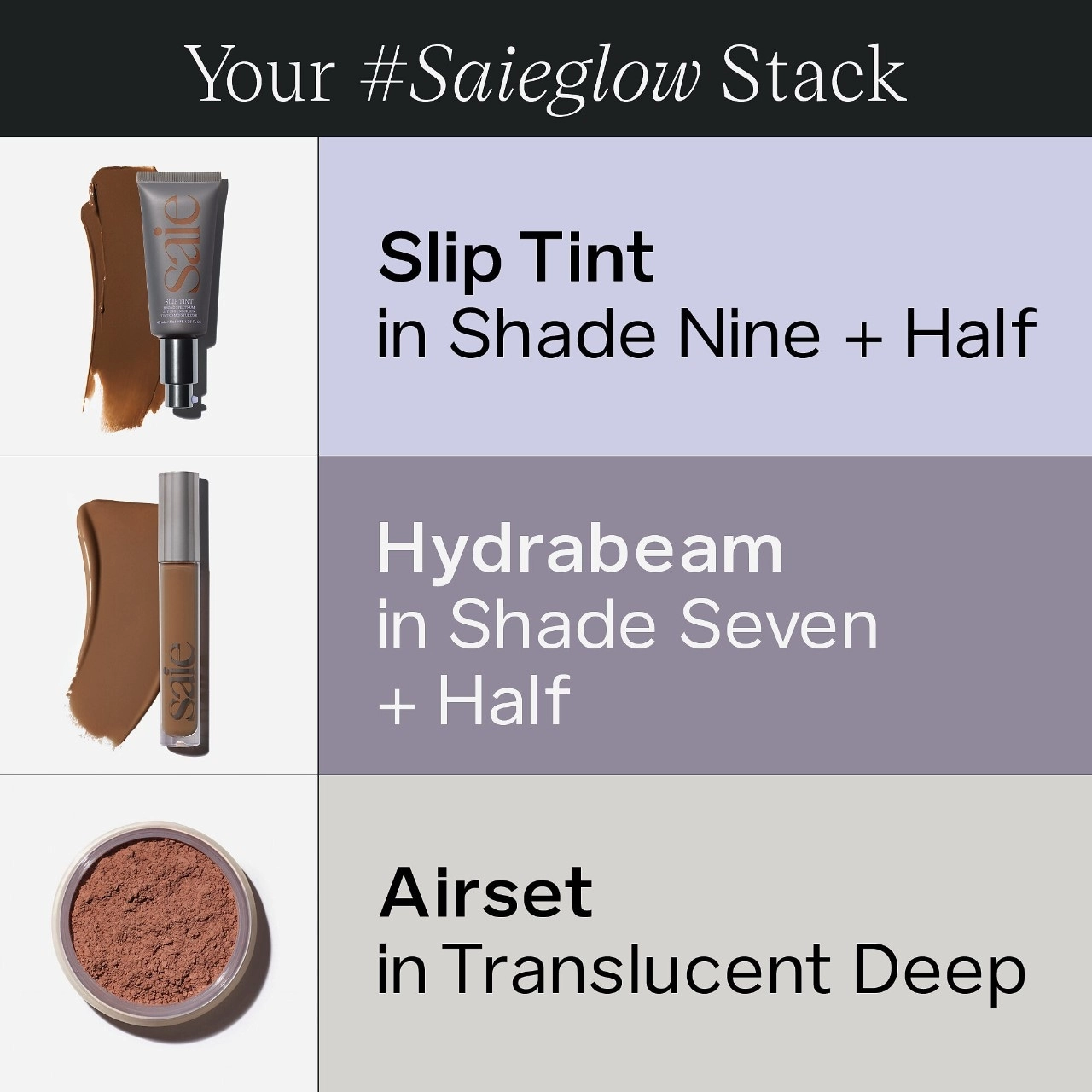 Saie Hydrabeam Brightening + Hydrating Creamy Under Eye Concealer Color: HB SEVEN + HALF - Image 11