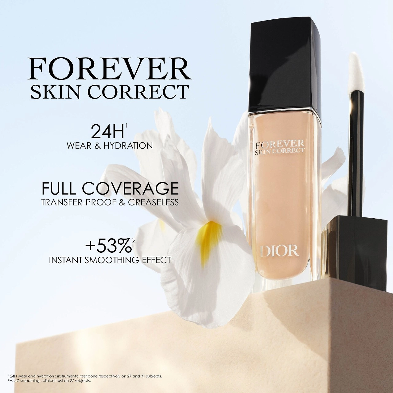 Dior Forever Skin Correct Full-Coverage Concealer 1 Neutral - Image 7