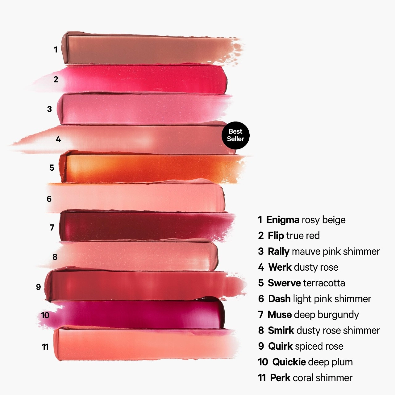 MILK MAKEUP Lip + Cheek Cream Blush Stick Color: Enigma - Rose Beige - Image 8