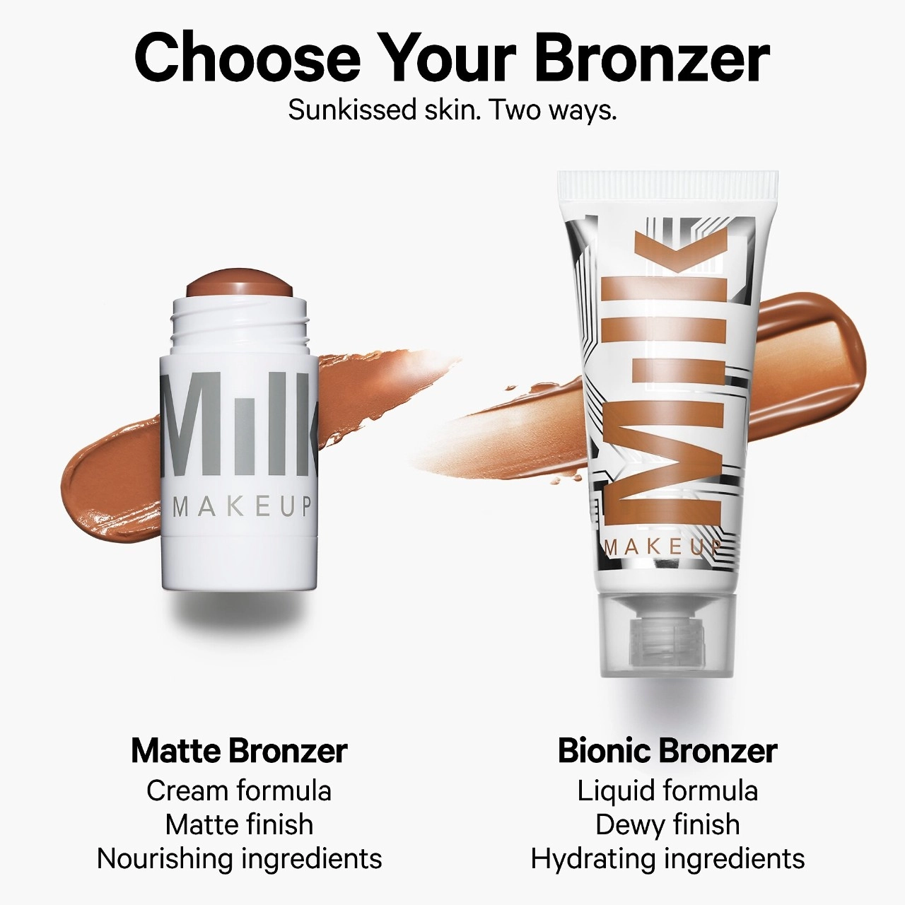 MILK MAKEUP Matte Cream Bronzer Stick - Spaced (Very Deep Bronze) - Image 8