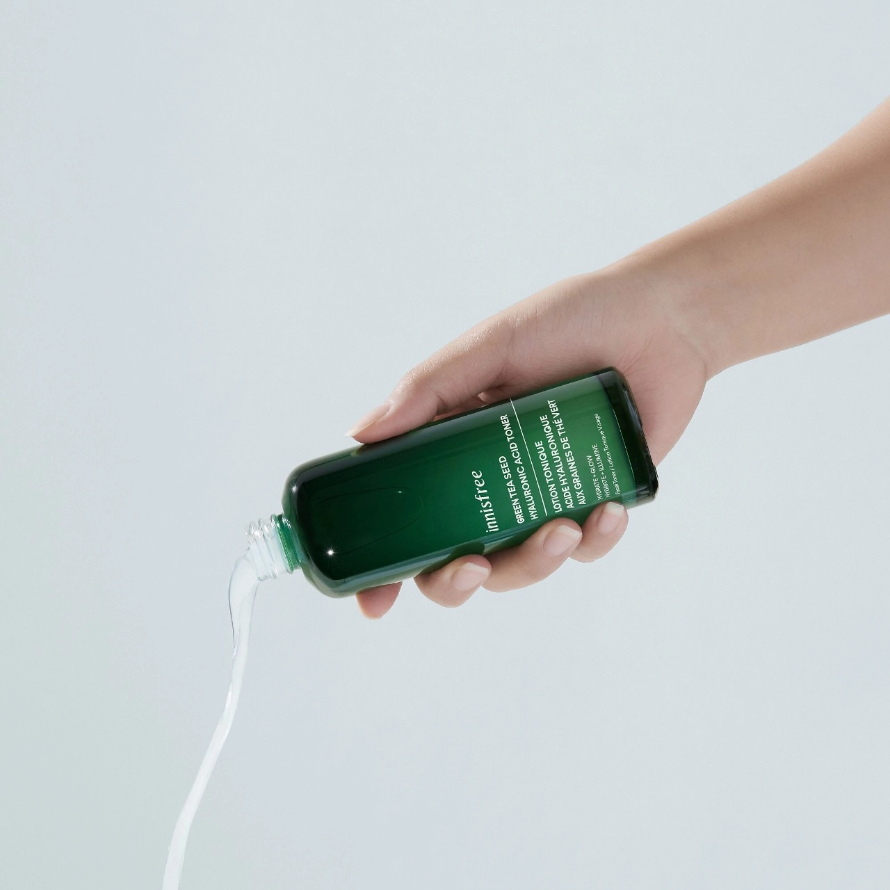 Innisfree Green Tea Hyaluronic Acid Hydrating Toner 5.41 oz / 160 mL Hyaluronic Acid - Image 5