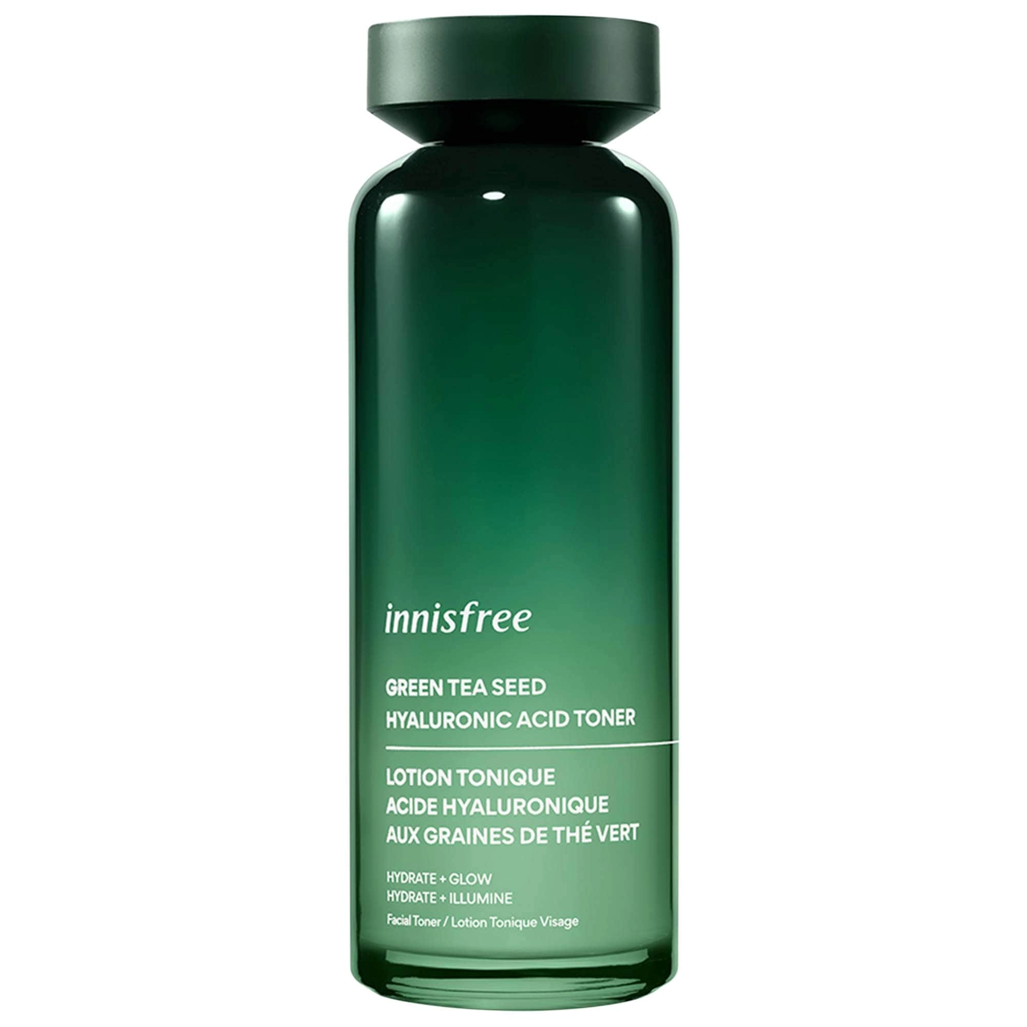 Innisfree Green Tea Hyaluronic Acid Hydrating Toner 5.41 oz / 160 mL Hyaluronic Acid