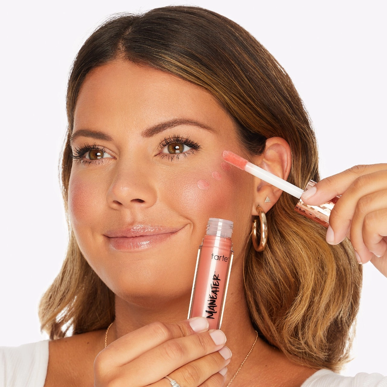 Tarte Maneater™ Blush & Glow™ Cheek Plump - Buff (Vegan, Liquid Formula) - Image 4