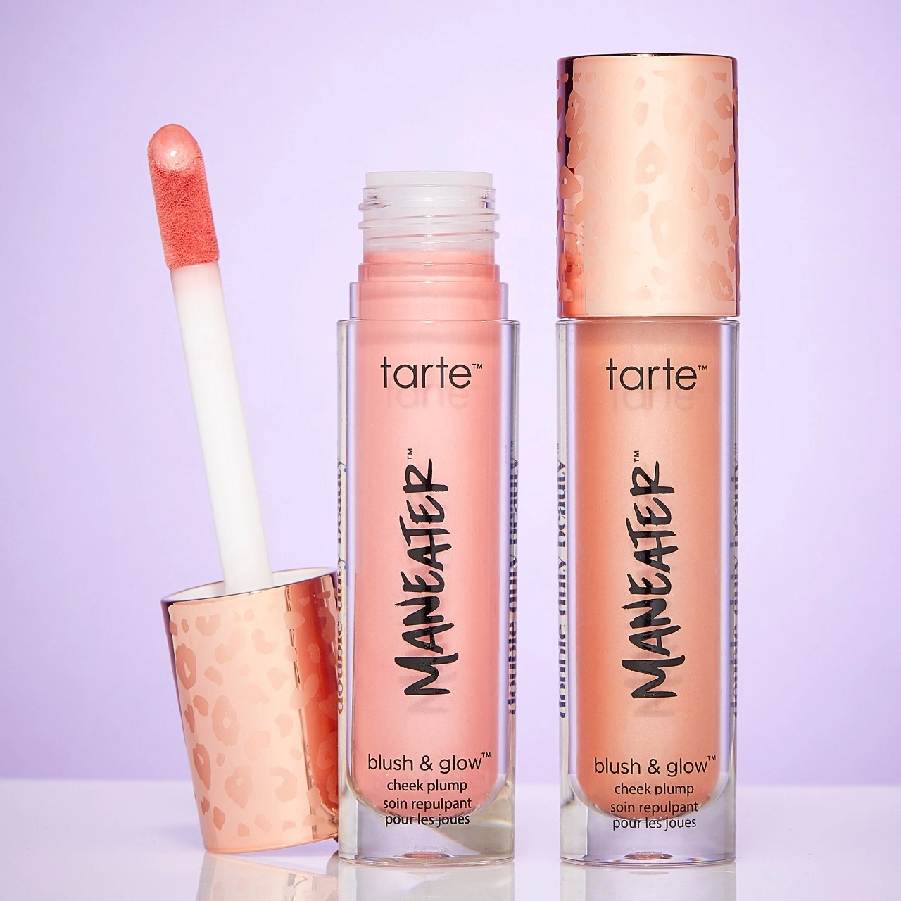 Tarte Maneater™ Blush & Glow™ Cheek Plump - Peachy Pink-Pink Vegan Liquid Formula - Image 6