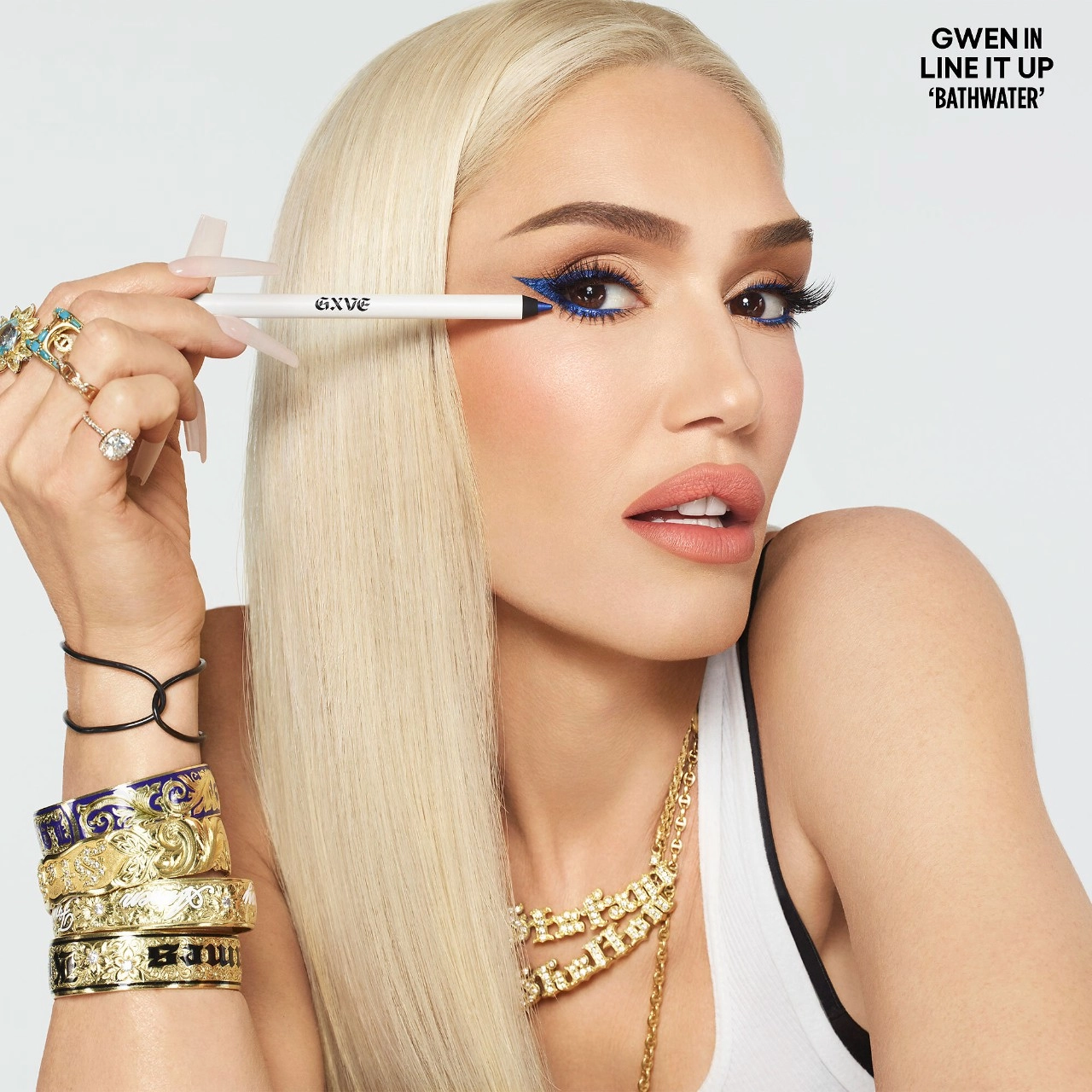 GXVE BY GWEN STEFANI Line It Up Clean 24-Hr Gel Pencil Waterproof Eyeliner - Sapphire Skies - Image 6