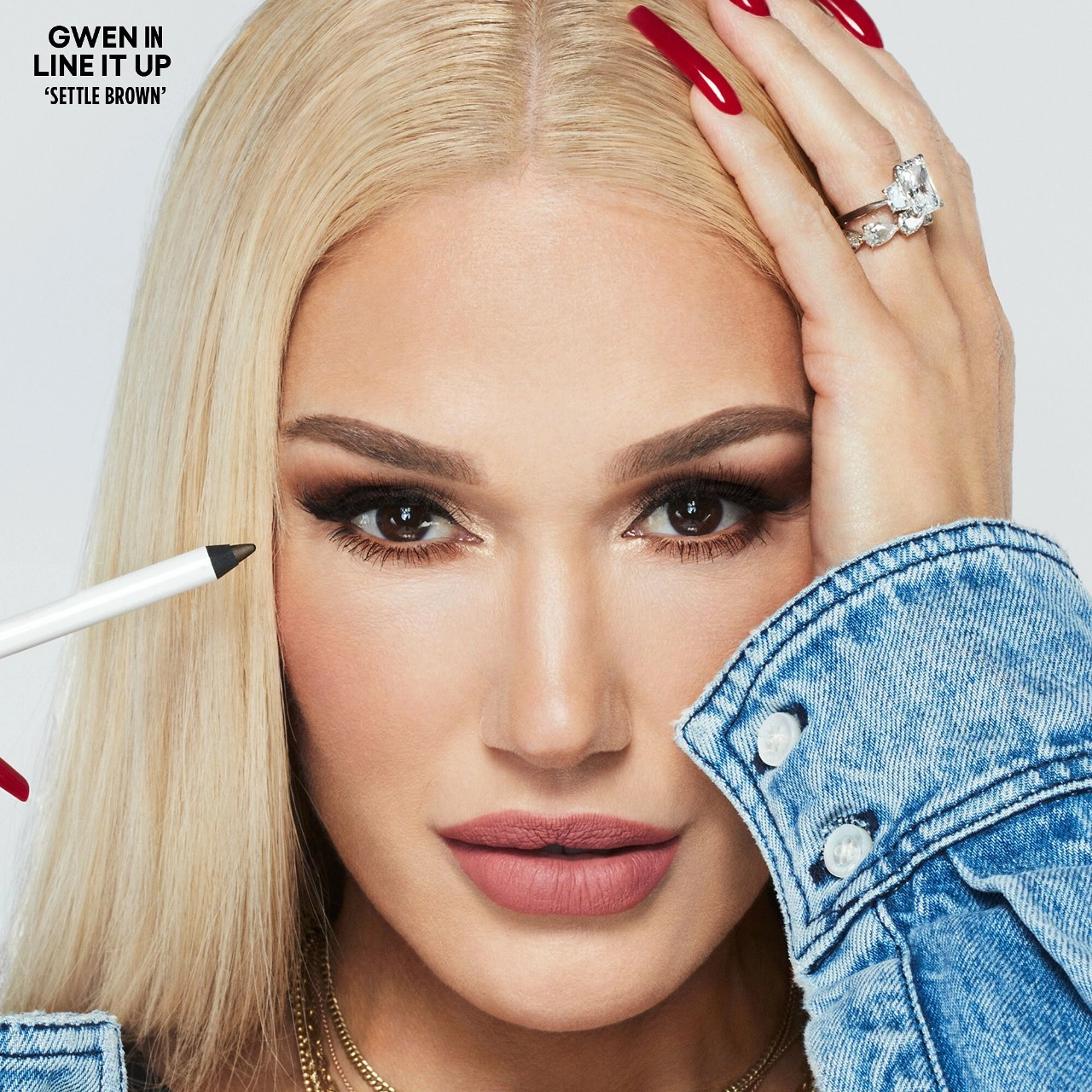 GXVE BY GWEN STEFANI Line It Up Clean 24-Hr Gel Pencil Waterproof Eyeliner - Settle Brown - Image 5
