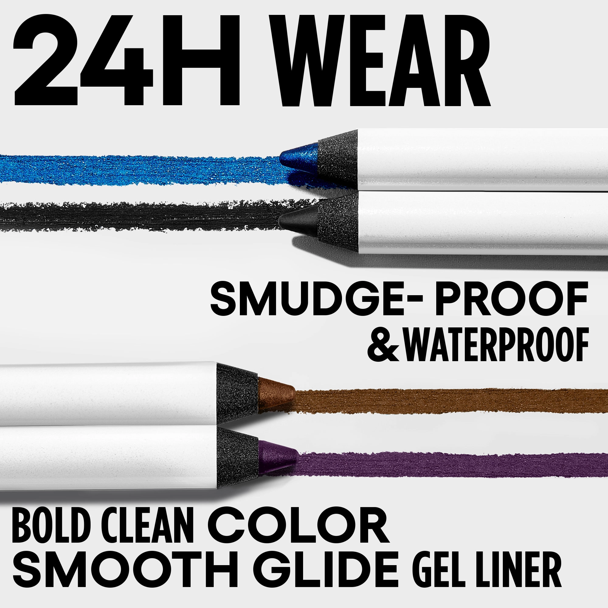 GXVE BY GWEN STEFANI Line It Up Clean 24-Hr Gel Pencil Waterproof Eyeliner - Settle Brown - Image 6
