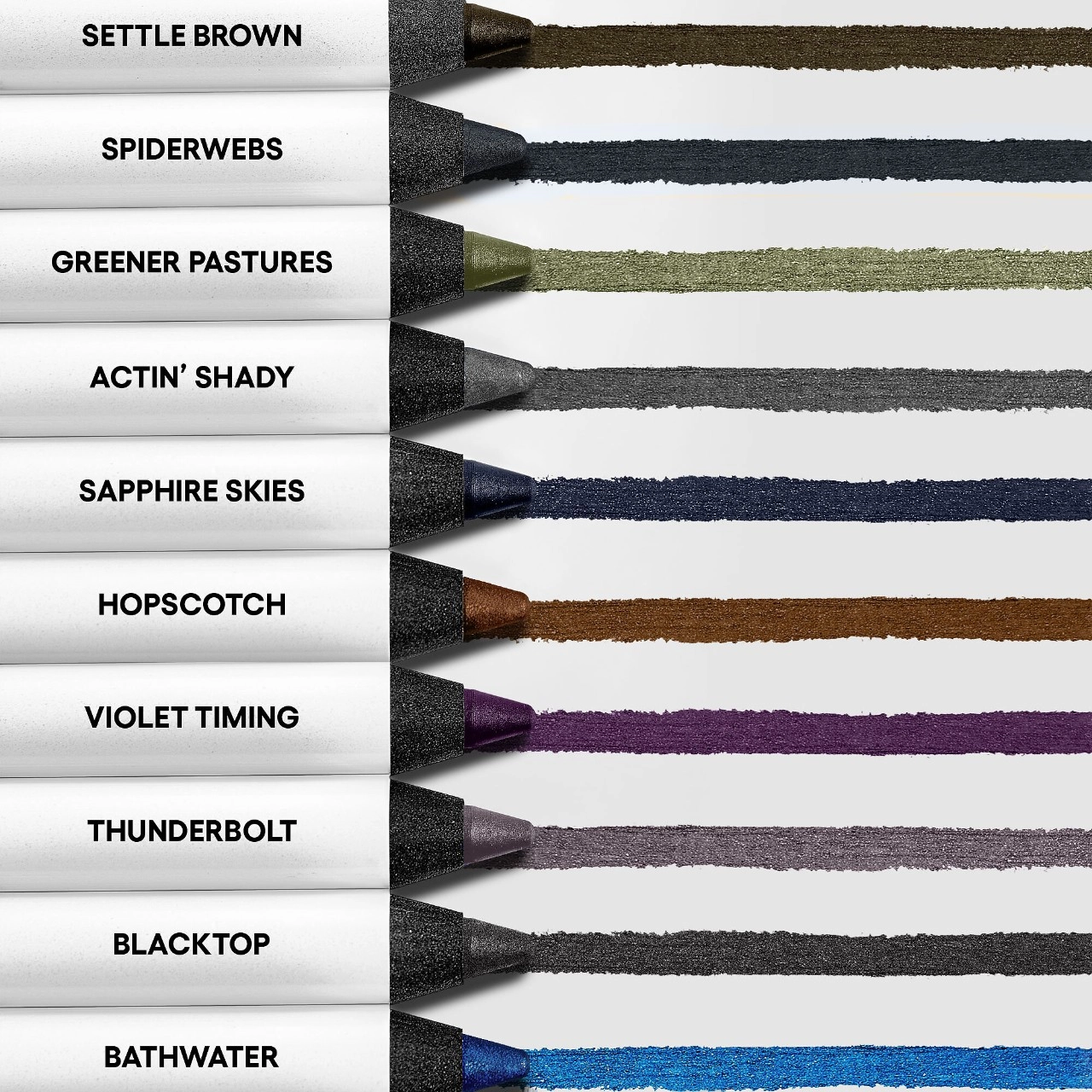 GXVE BY GWEN STEFANI Line It Up Clean 24-Hr Gel Pencil Waterproof Eyeliner - Settle Brown - Image 7