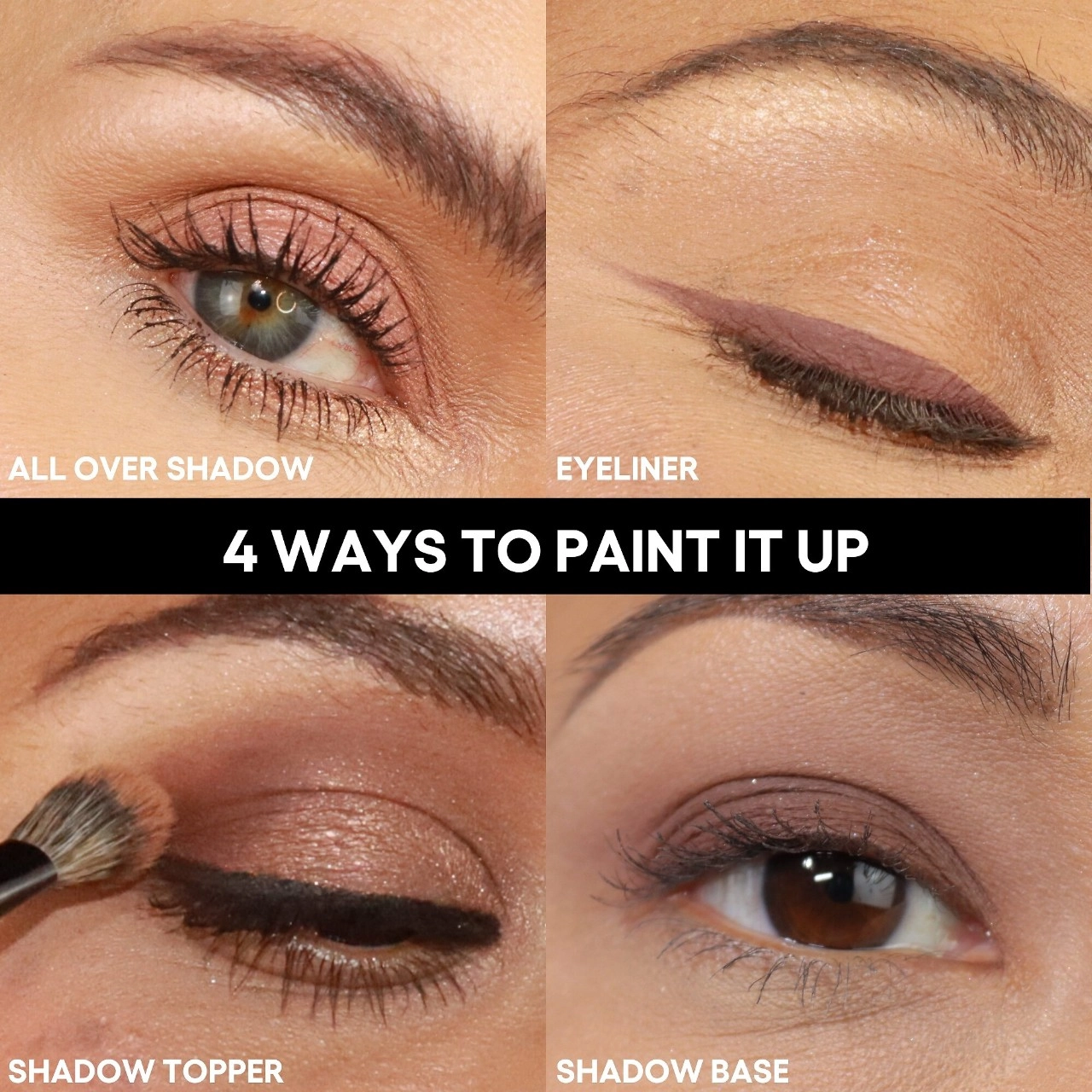 GXVE BY GWEN STEFANI Paint It Up Clean 24-Hr Cream Eyeshadow in Pogo - Sparkling Gilded Brown - Image 4
