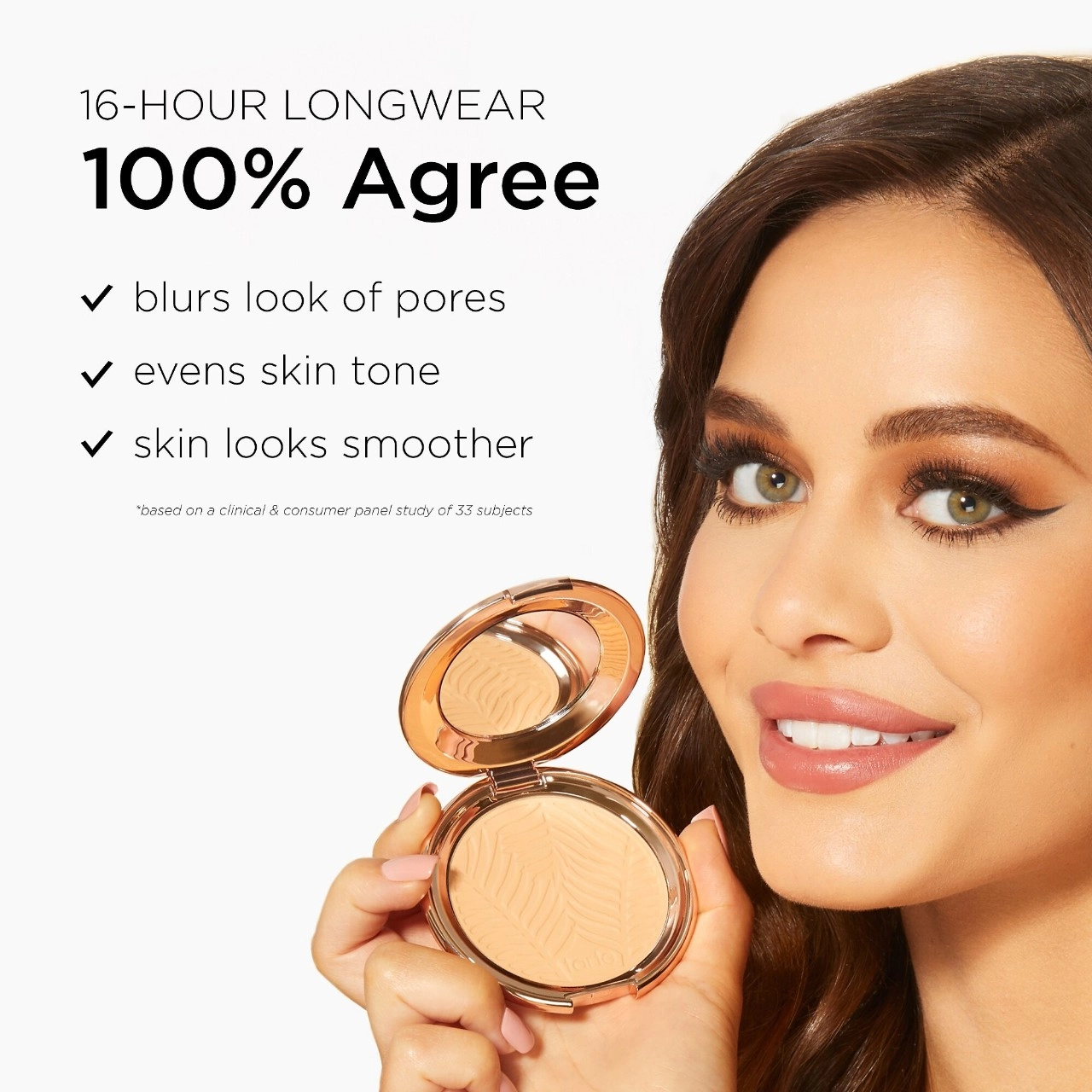 Tarte Amazonian Clay Blurring Powder Foundation in 61H Espresso Honey - Image 3