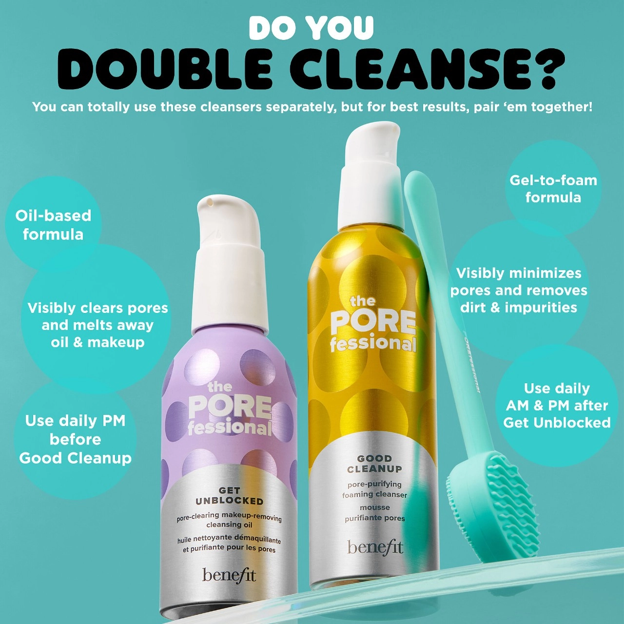Benefit Cosmetics The POREfessional Good Cleanup Foaming Cleanser 5 oz / 147 mL - Image 7