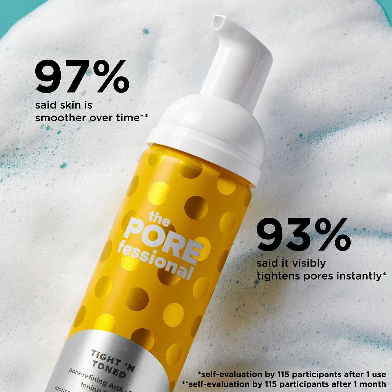 Benefit Cosmetics The POREfessional Tight ’n Toned Pore-Refining AHA+PHA Toner 4.5 oz / 133 ml - Image 5