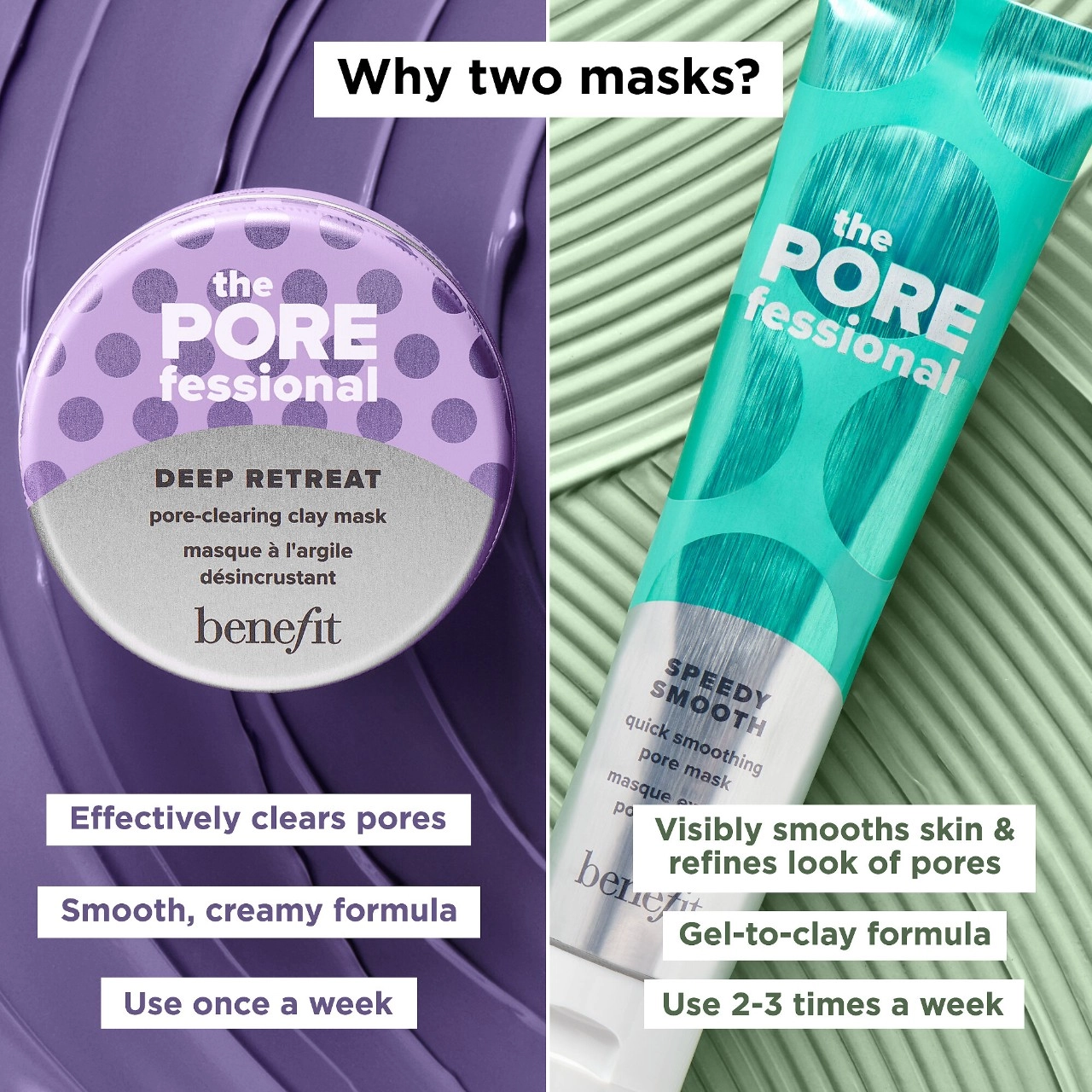 Benefit Cosmetics Mini The POREfessional Deep Retreat Pore-Clearing Clay Mask 1 oz / 30 ml - Image 18